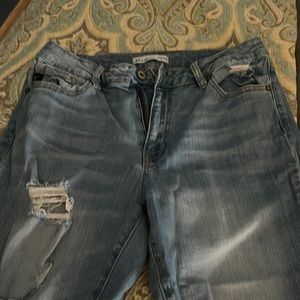 Faded jeans
